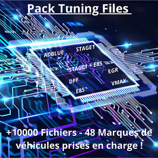 Pack +10000 Fichiers pour Reprogrammation et Optimisation Moteur